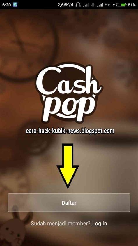 Cara Hack Cashpop